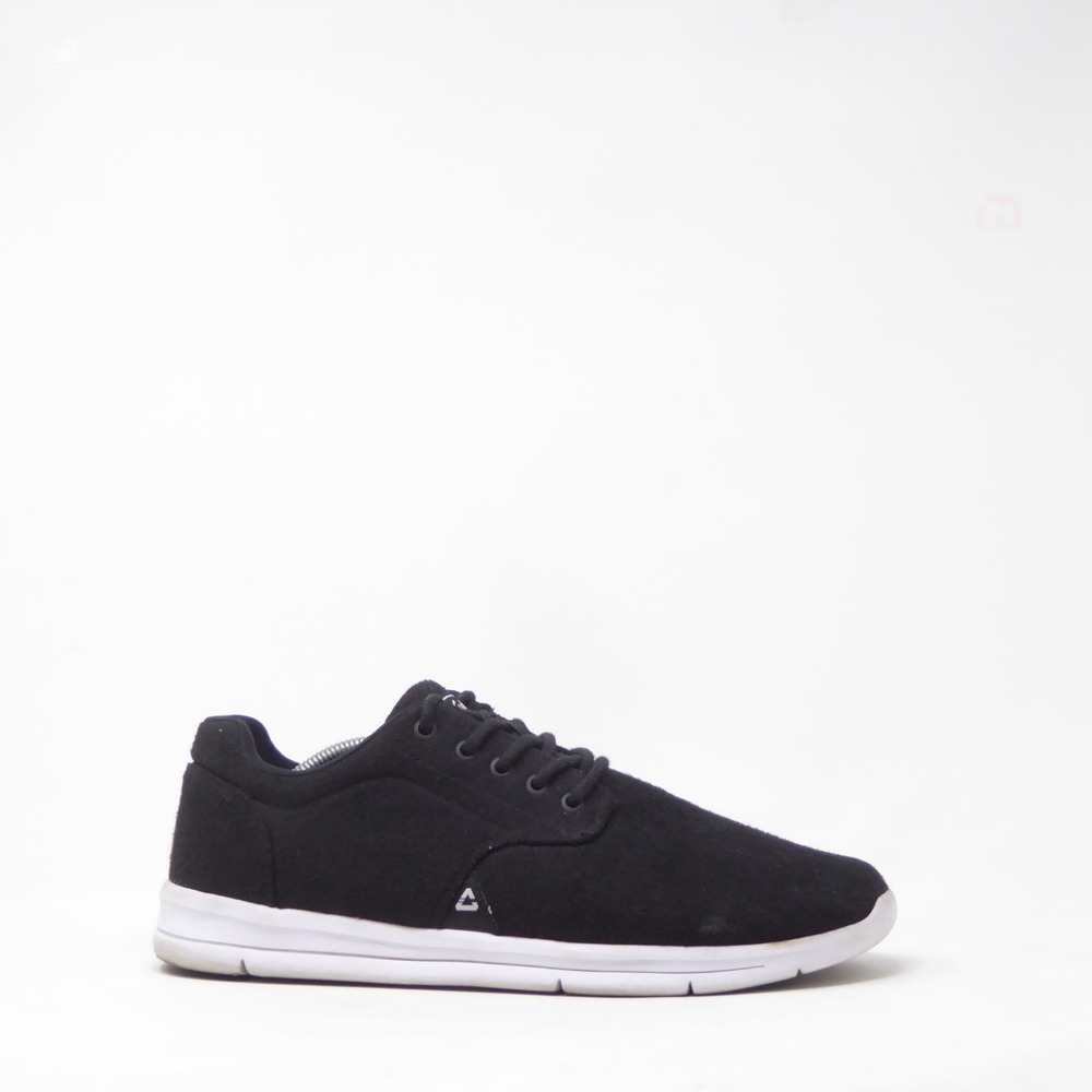 Cuater Mens Shoes Black Wool Blend Daily Casual Sneakers 12